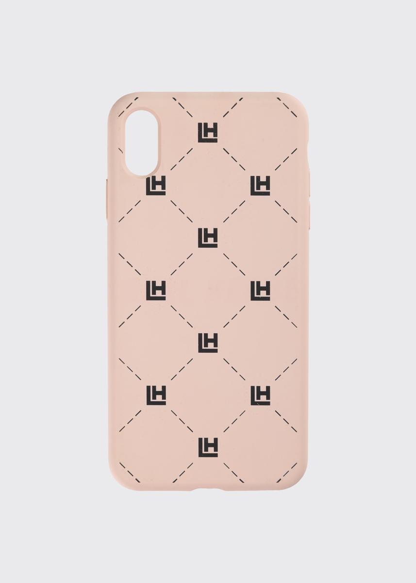 ETUI MONOGRAM BEŻOWO-CZARNE LH