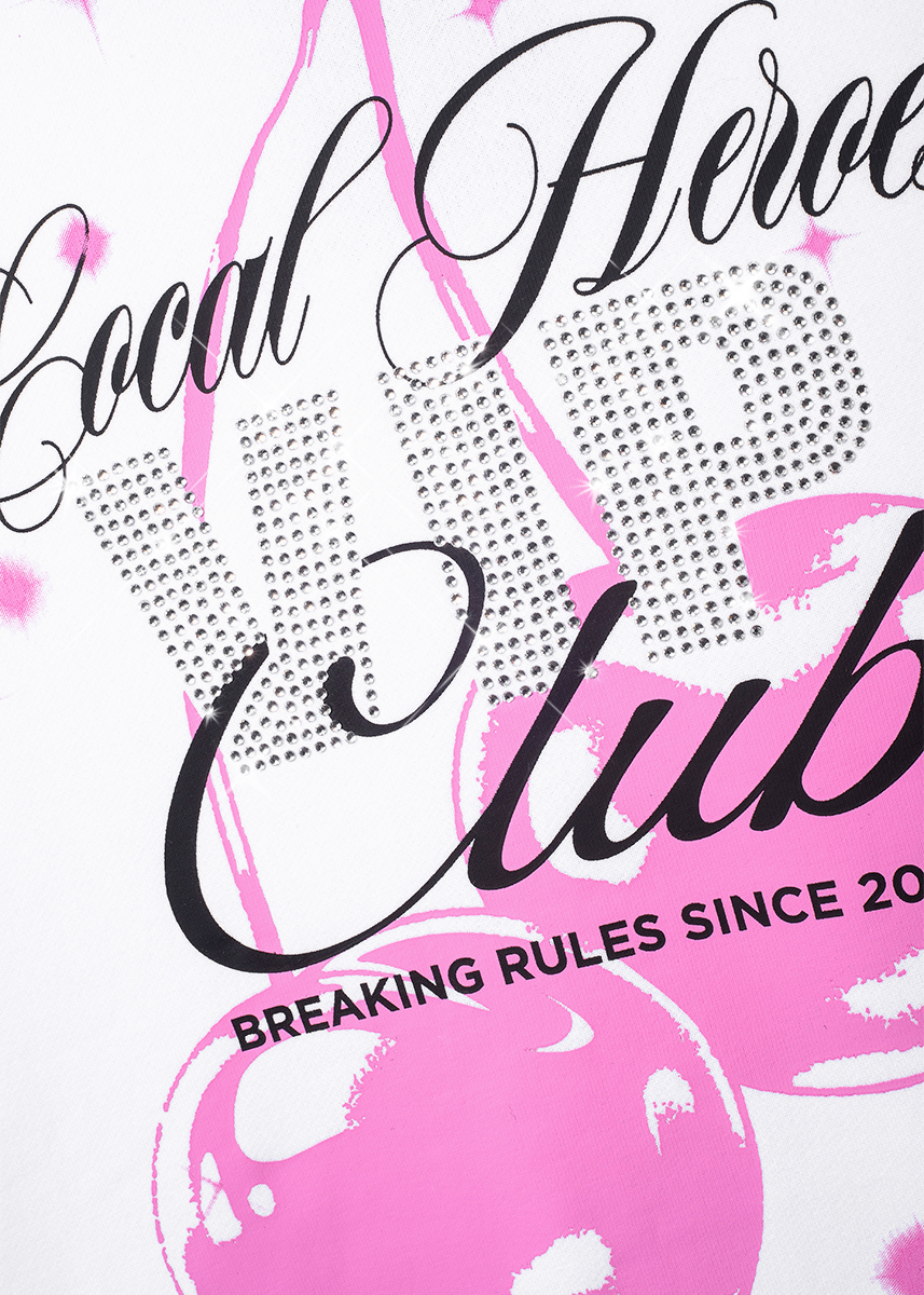 BIAŁA BLUZA LH VIP CLUB