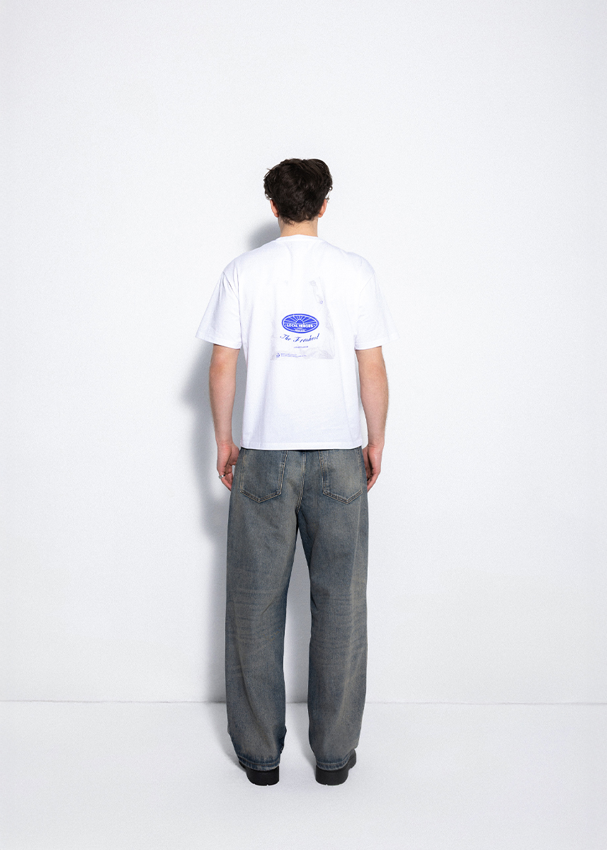 BIAŁY T-SHIRT FRESH STUFF