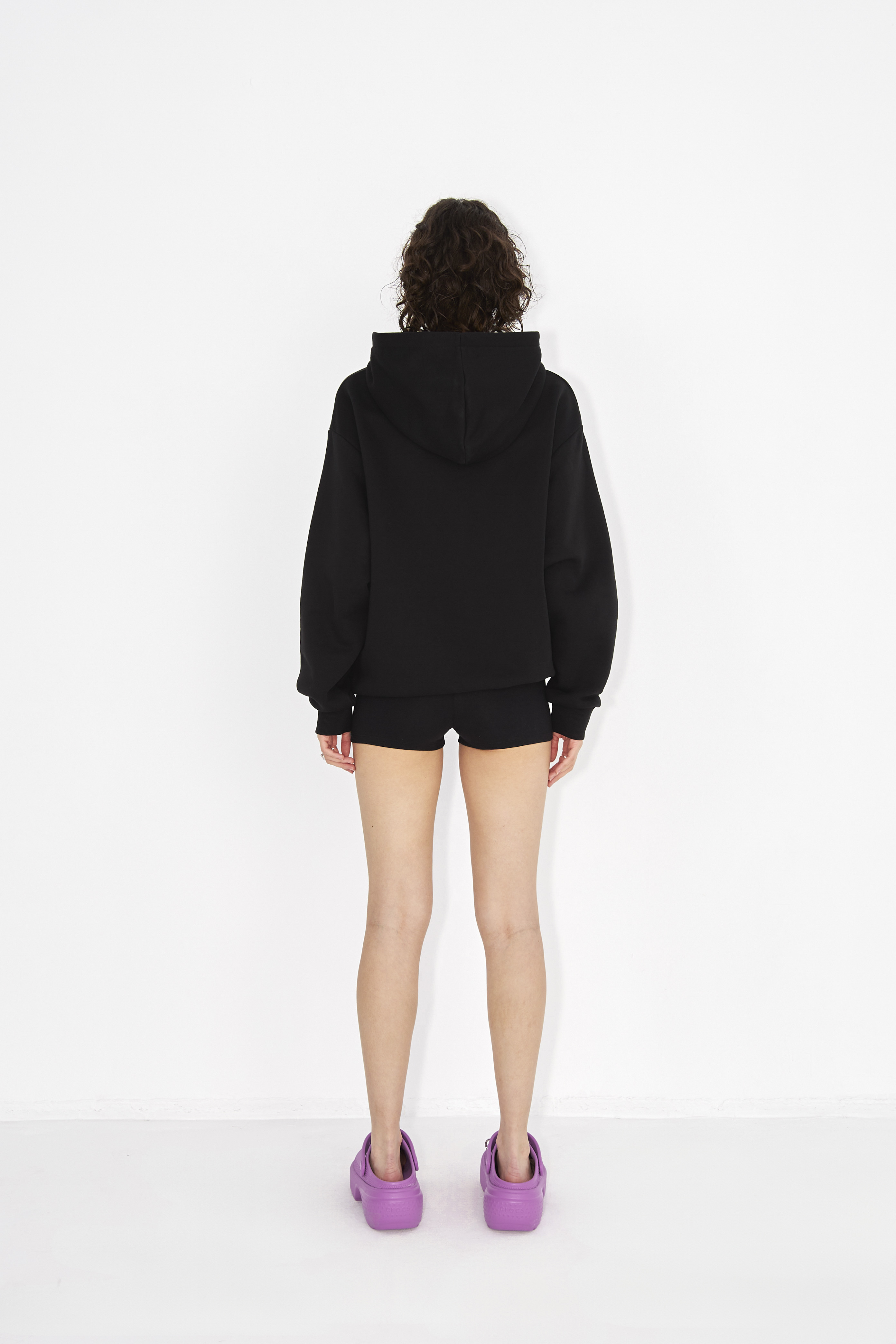 LH BLUSH BLACK HOODIE