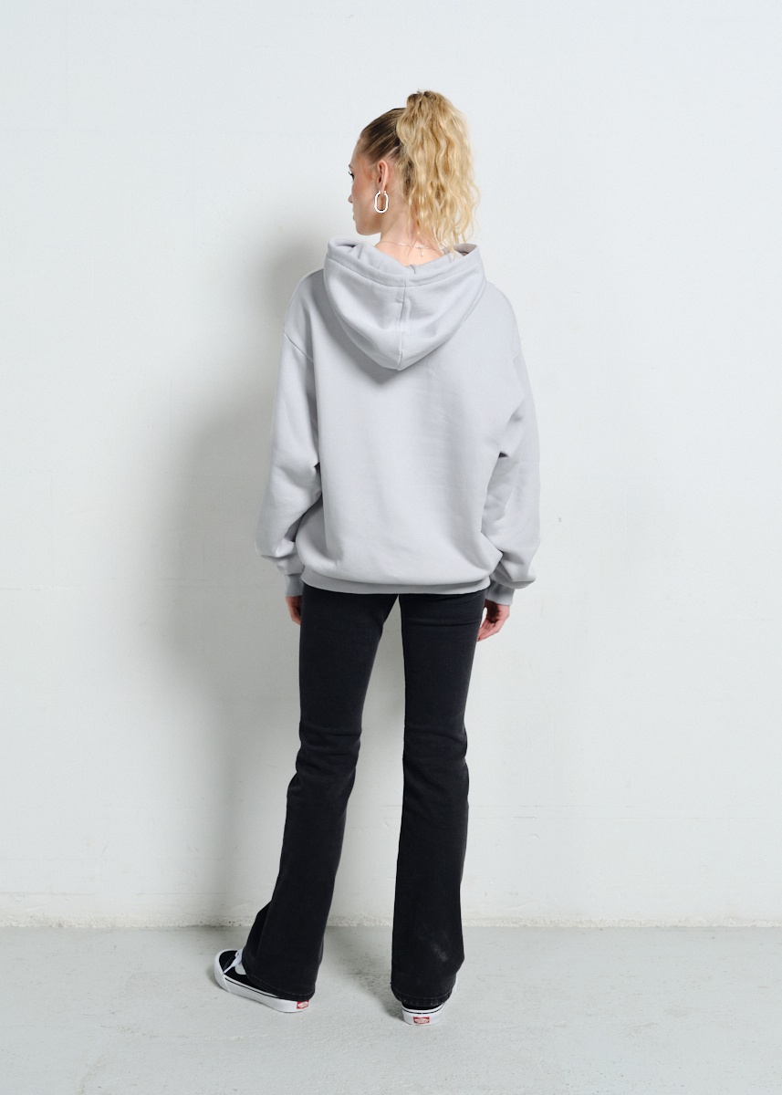 BLUZA AURA RHINESTONES LIGHT GREY 