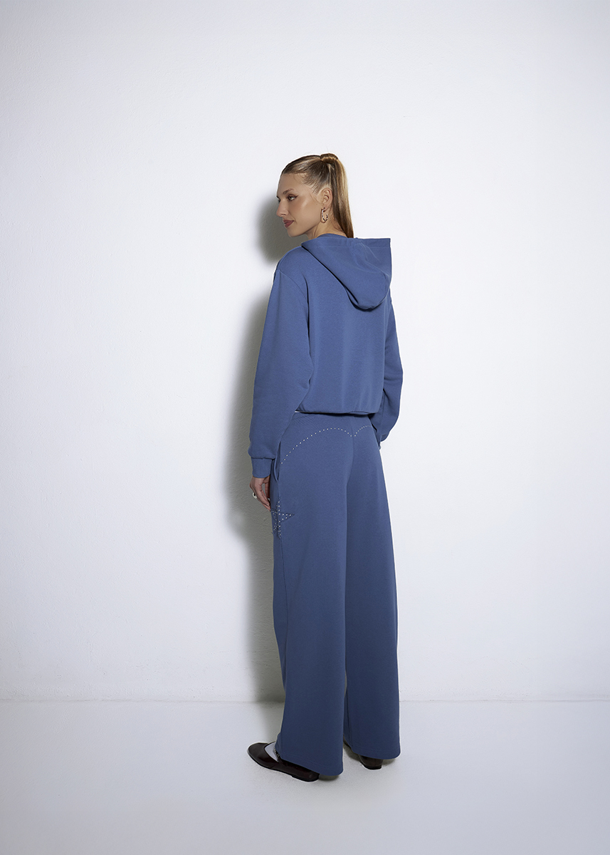 BLUZA DAMSKA LOCAL STAR NIEBIESKA