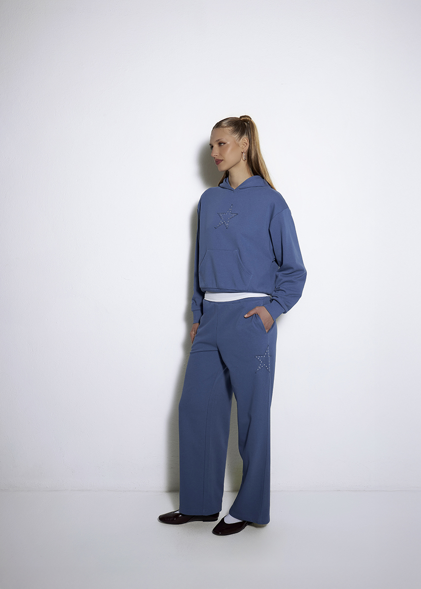 BLUZA DAMSKA LOCAL STAR NIEBIESKA