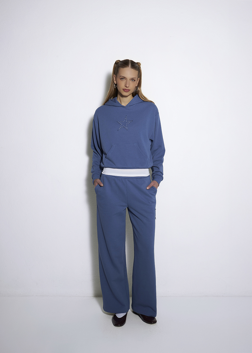 BLUZA DAMSKA LOCAL STAR NIEBIESKA