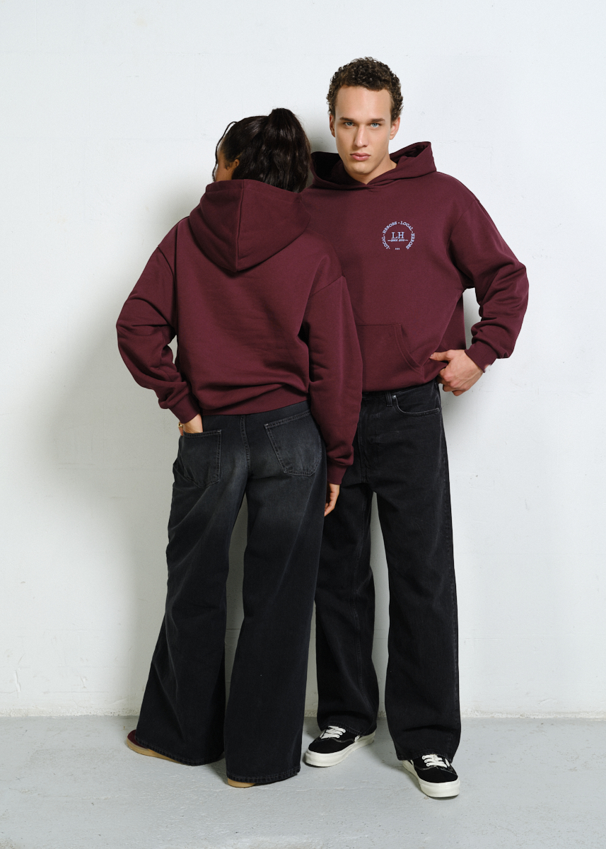 BLUZA LH CLUB BURGUNDY