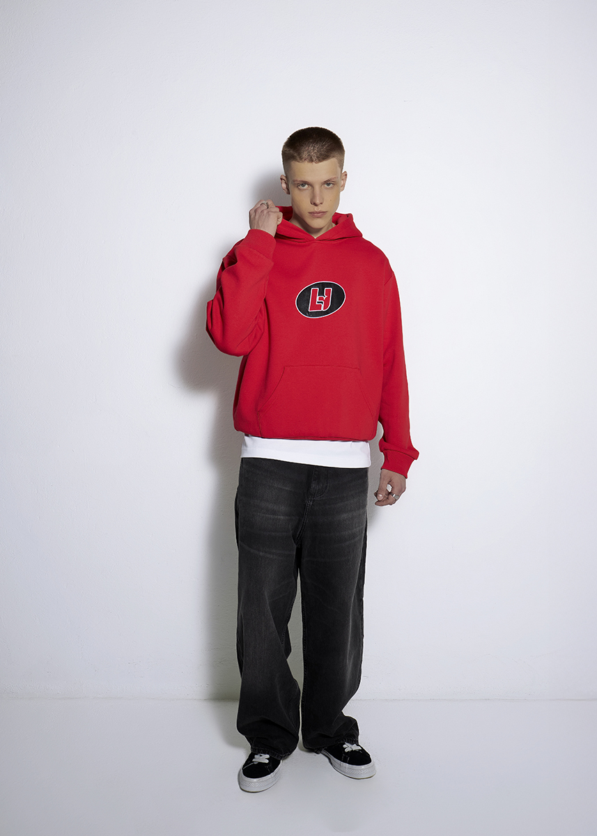 BLUZA LH TEAM CZERWONA
