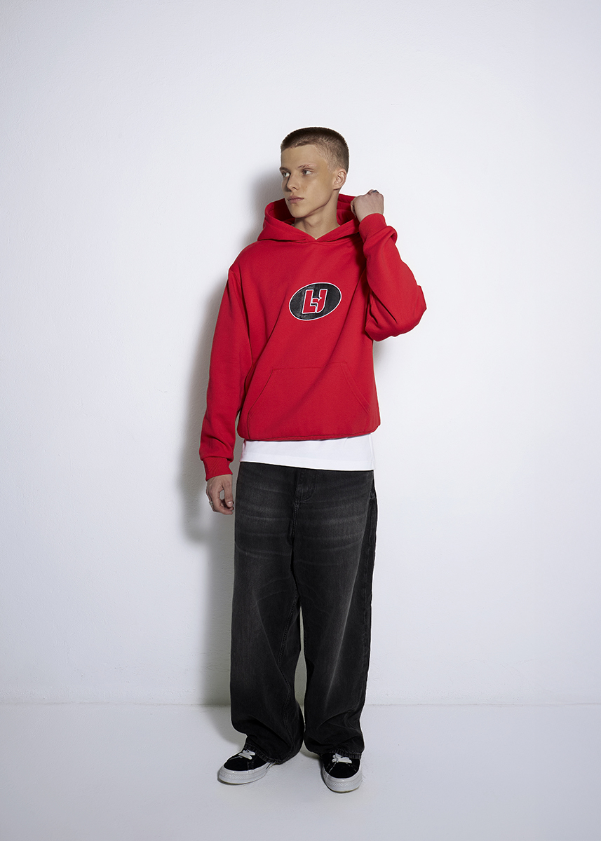 BLUZA LH TEAM CZERWONA