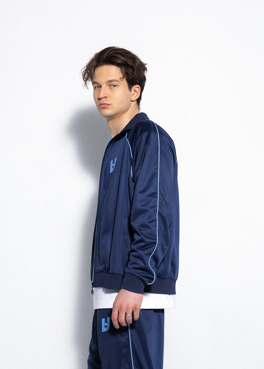 MĘSKA SPORTOWA BLUZA LH TEAM NAVY