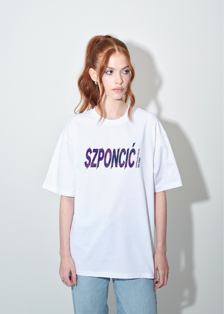 T-SHIRT SZPONCIĆ MŁODZIEŻOWE SŁOWO ROKU 