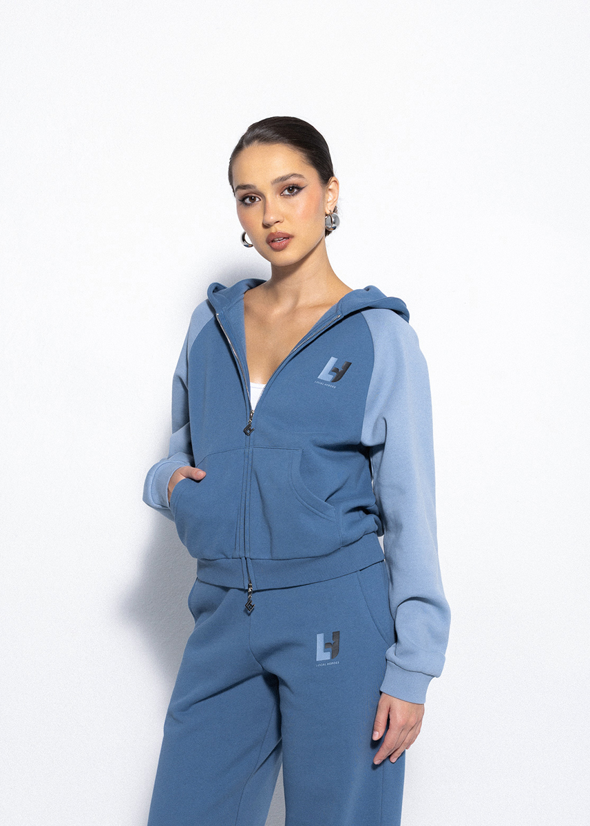 BLUZA LH TEAM NIEBIESKA