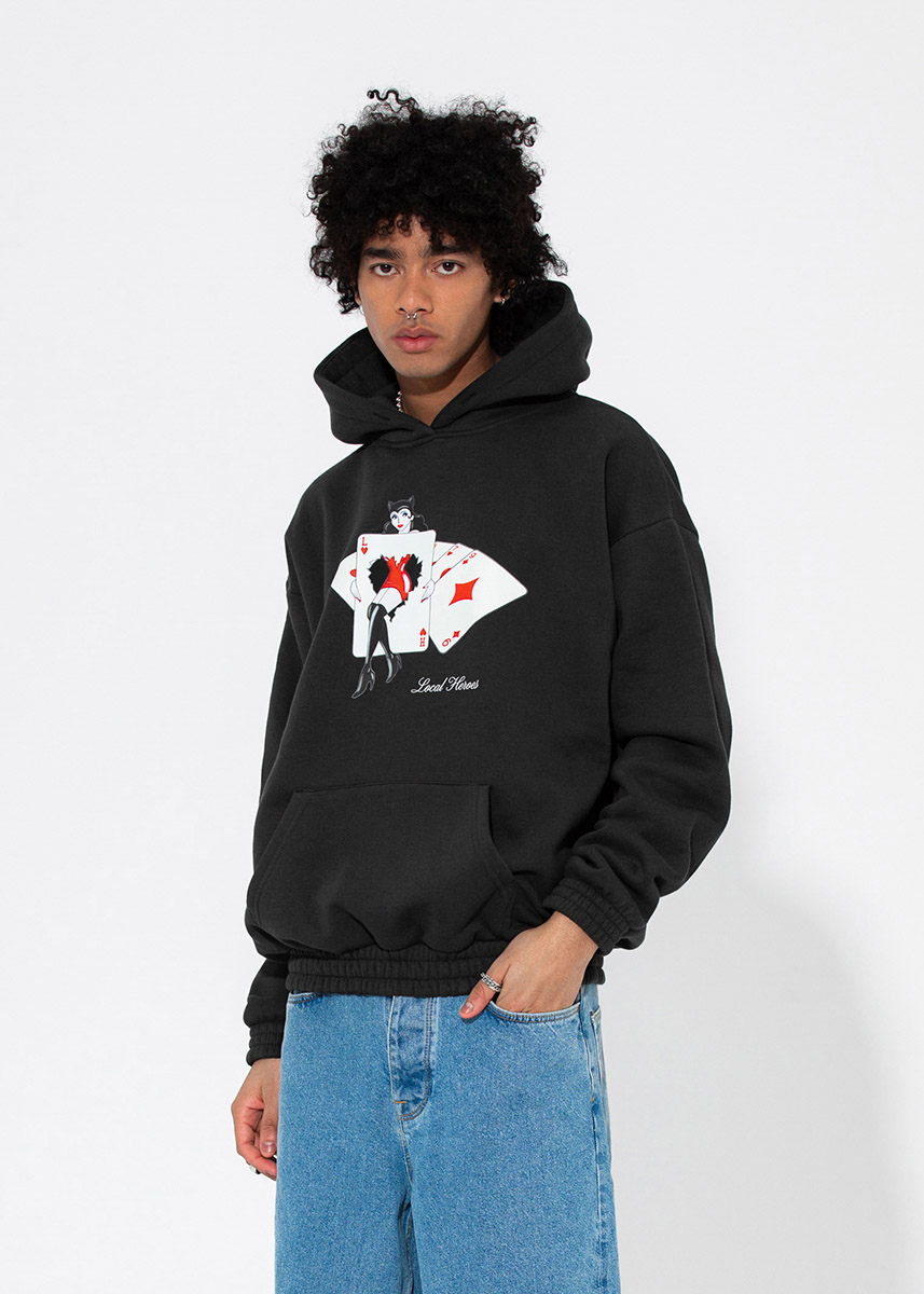 BLUZA QUEEN OF HEARTS UNISEX