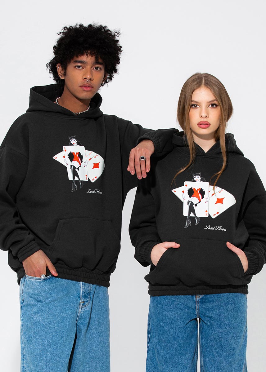 queen of hearts sweatshirt