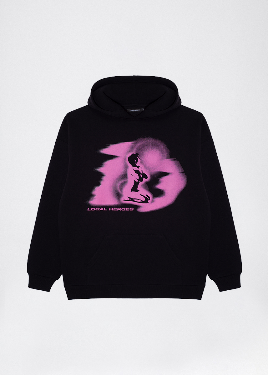 Cyber shop girl hoodie