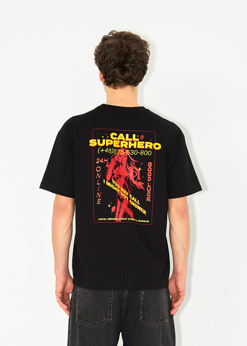 CALL SUPERHERO TEE