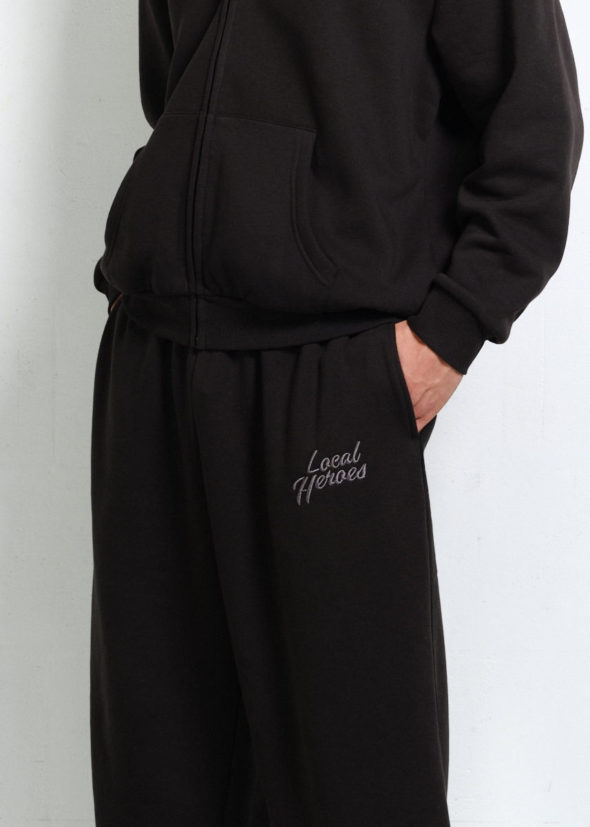 CZARNE SPODNIE DRESOWE LH BASIC