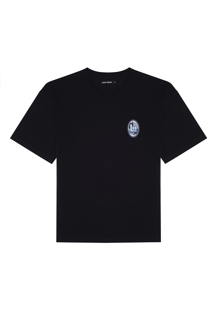CZARNY T-SHIRT LH TEAM