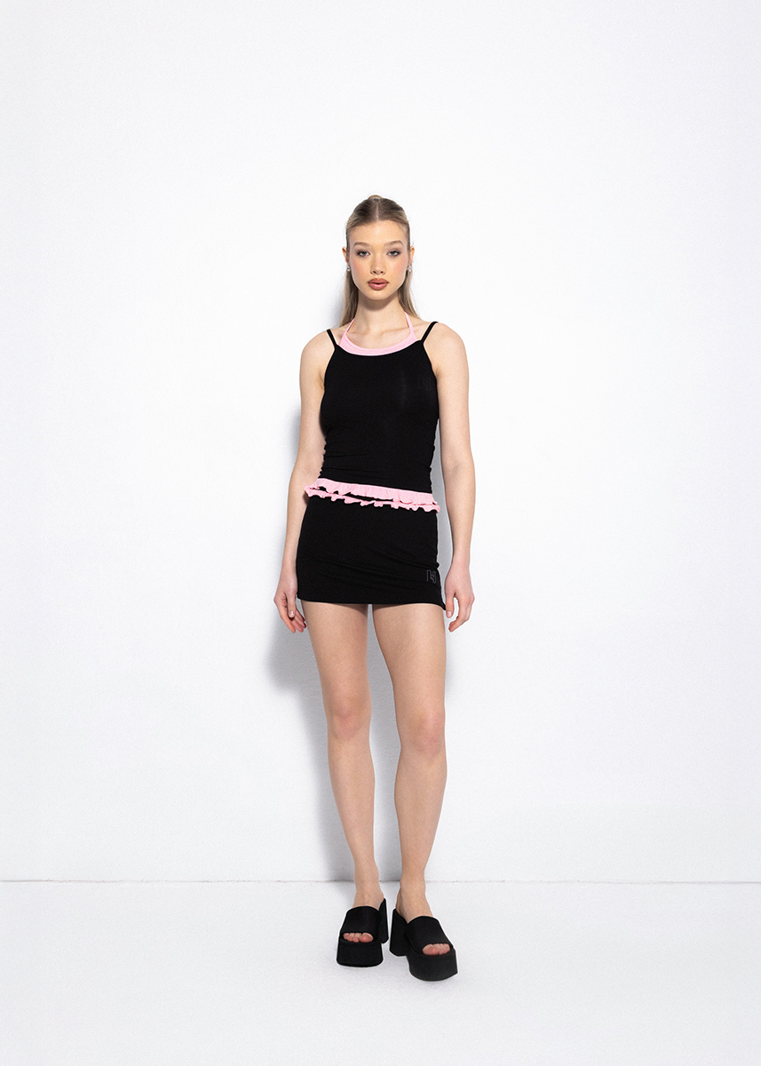 CZARNY TANK TOP LH TEAM