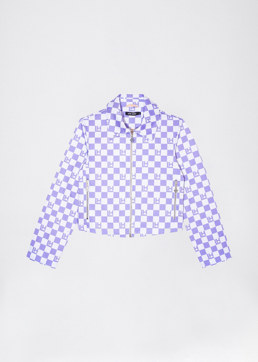 LH VICHY CHECK COUCH JACKET