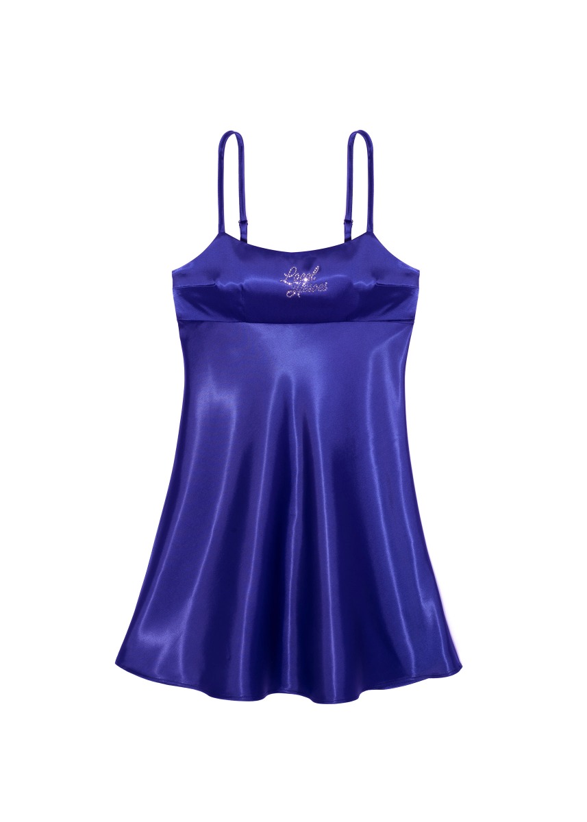 SATYNOWA SUKIENKA LH 90'S