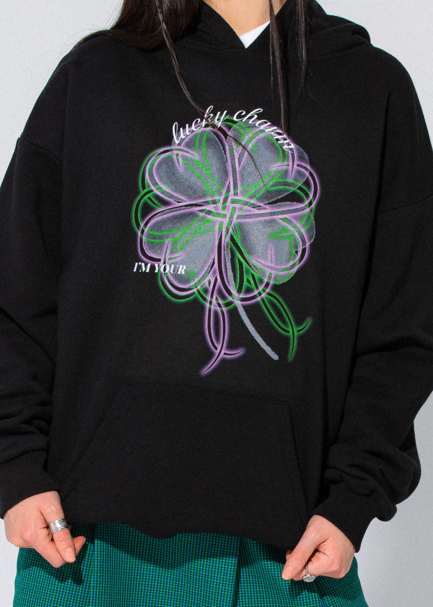 LUCKY CHARM OVERSIZED HOODIE