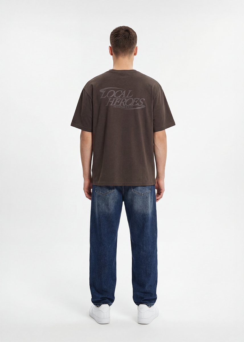 LH TRIBAL T-SHIRT BRĄZOWY