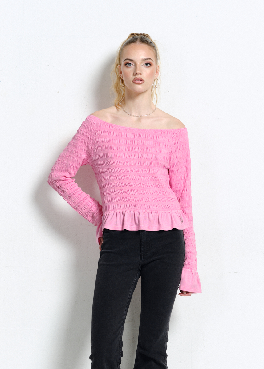 RÓŻOWA BLUZKA LH ROMANTIC