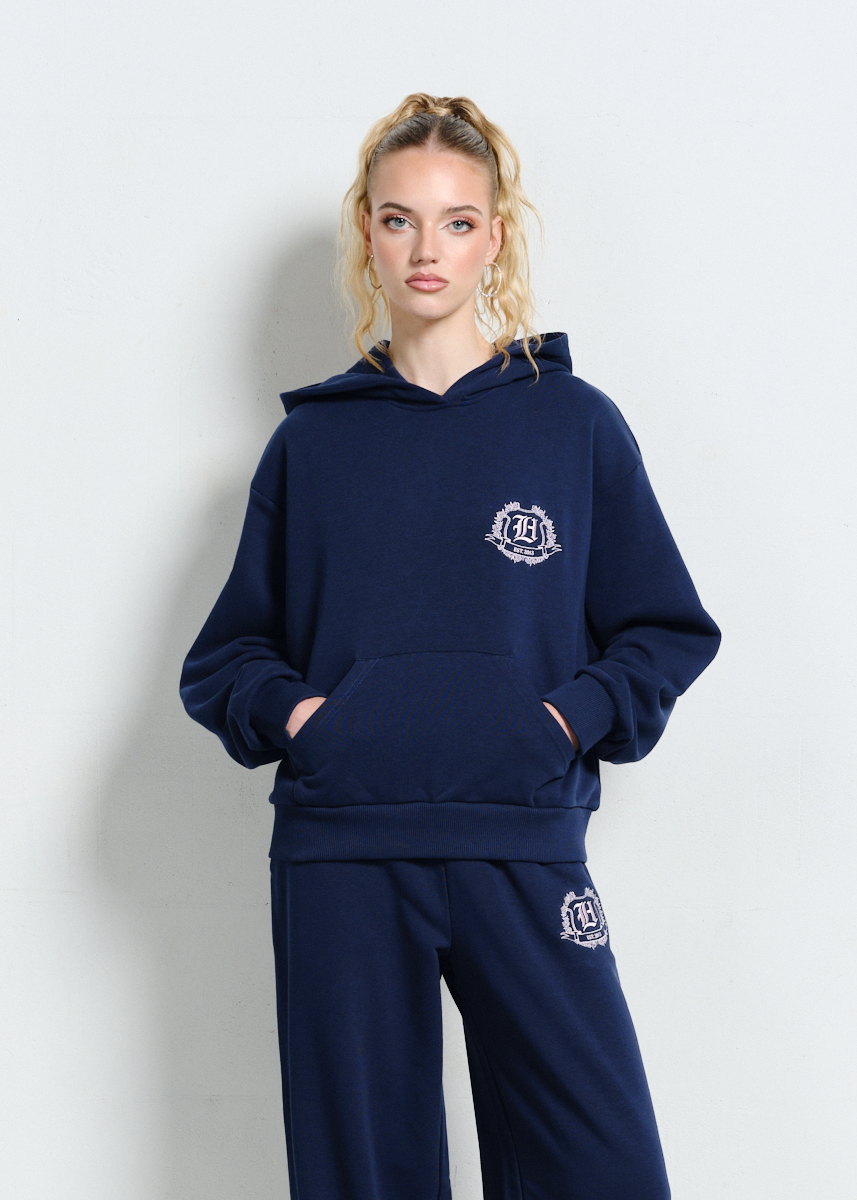 LH UNIVERSITY  DARK NAVY HOODIE