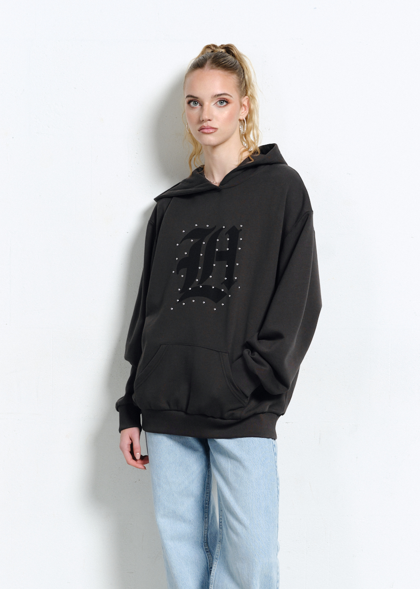 CIEMNOSZARA BLUZA LH GRUNGE