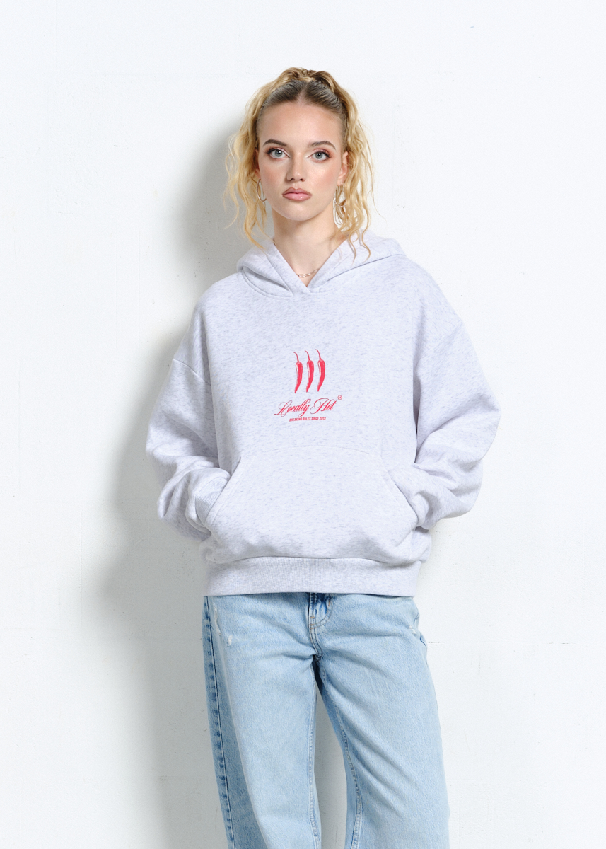 JASNOSZARA BLUZA LOCALLY HOT