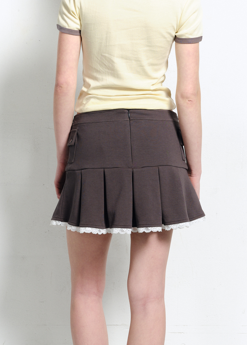 SZARA SPÓDNICA LH GRUNGE