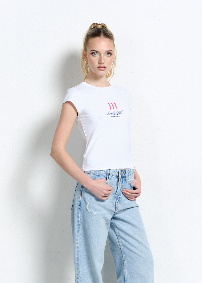 TOP LH LOCALLY HOT BIAŁY