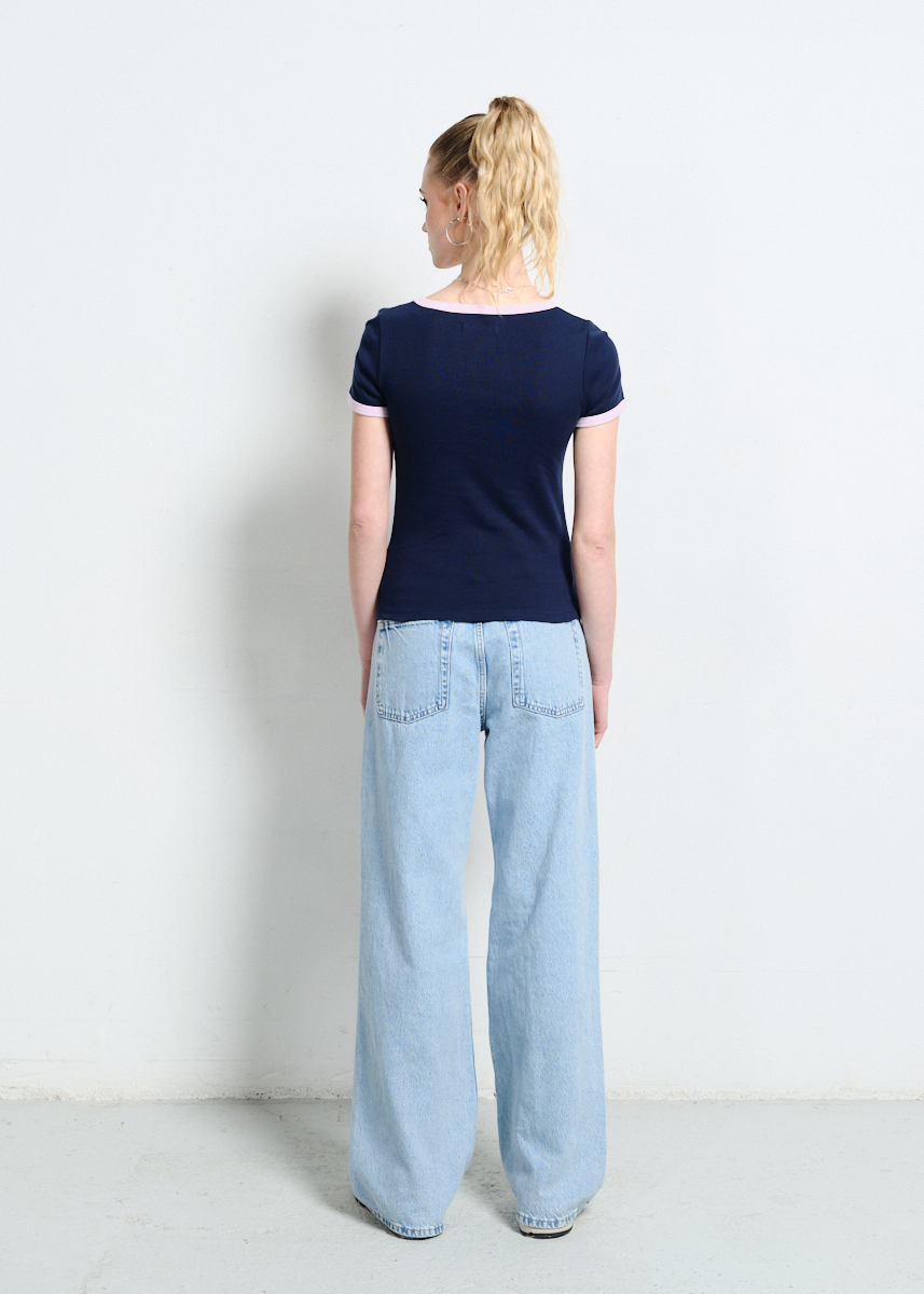 TOP LH ROMANTIC NAVY BLUE