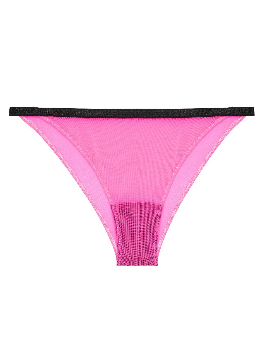 MESH PINK BIKINI BRIEFS