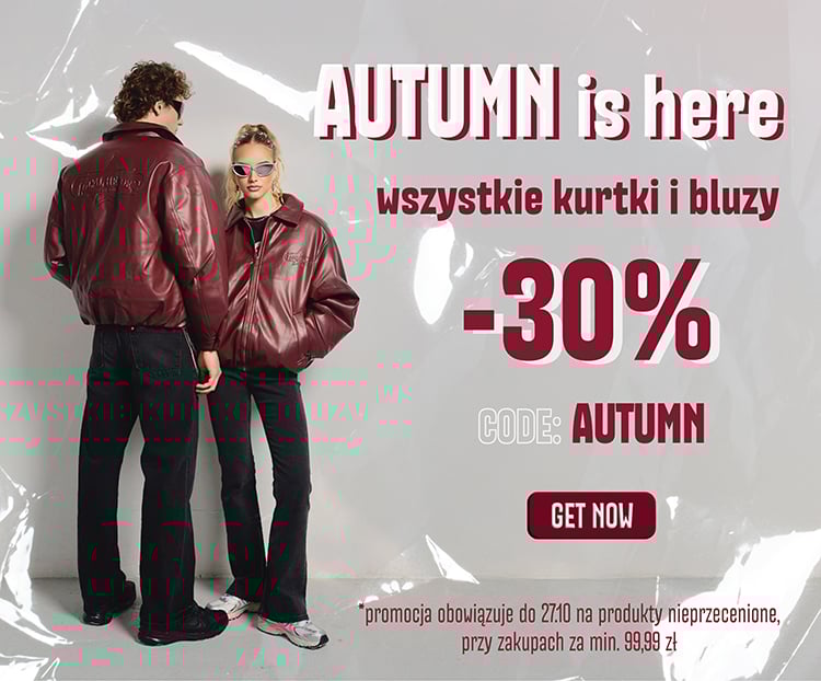 -30% na kurtki i bluzy