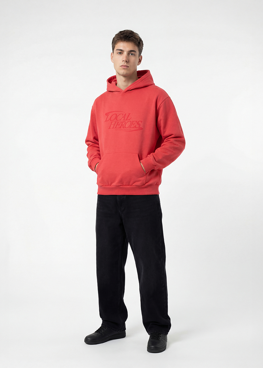 POMARAŃCZOWA BLUZA LH TRIBAL HOODIE 