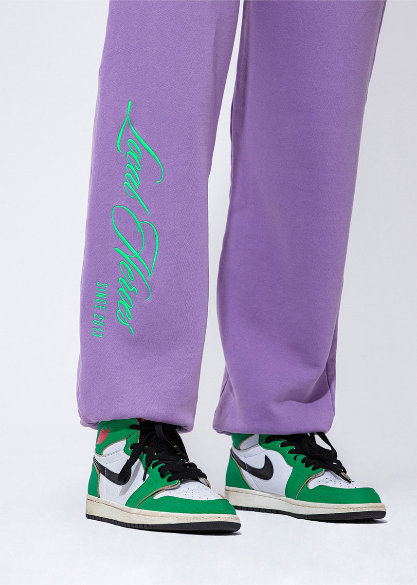 SPODNIE DRESOWE LH 2013 JASNOFIOLETOWE