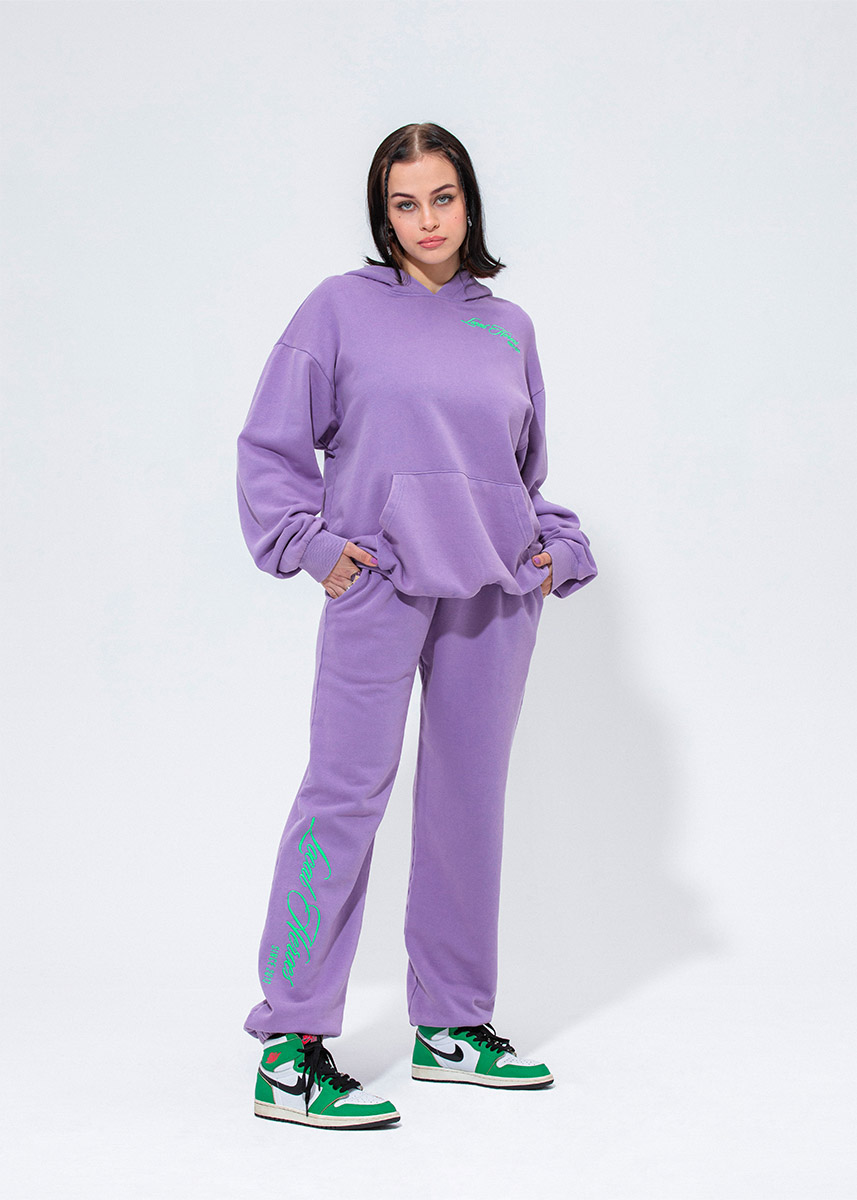 SPODNIE DRESOWE LH 2013 JASNOFIOLETOWE