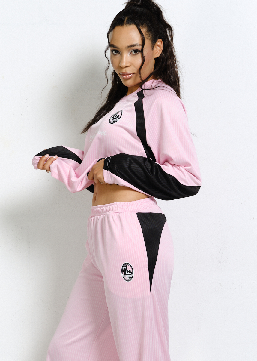 RÓŻOWE SPODNIE DRESOWE PLAYERS CLUB