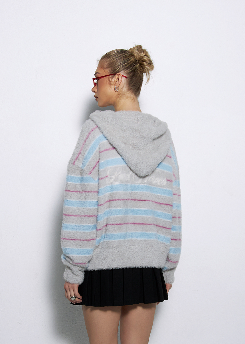 SWETER TEAM BLUSH SZARY