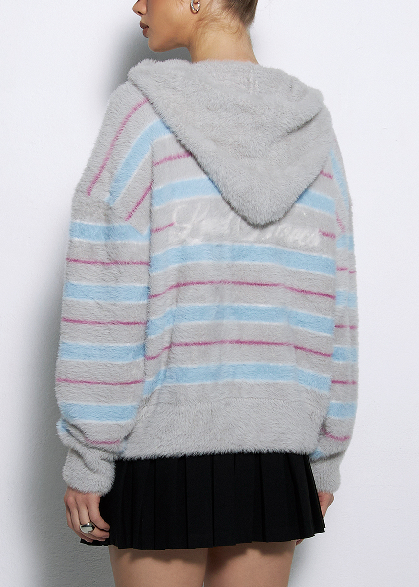 SWETER TEAM BLUSH SZARY