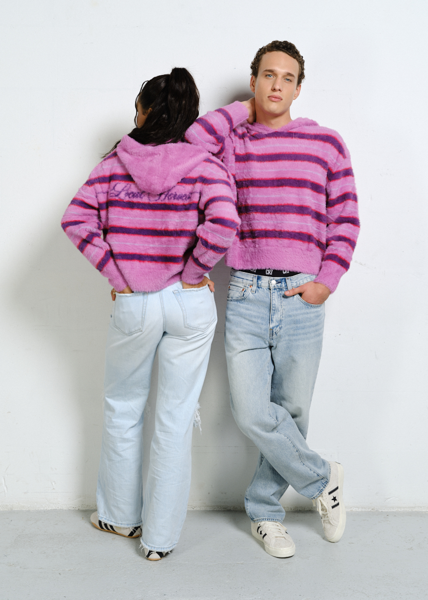 SWETER TEAM BLUSH W PASKI