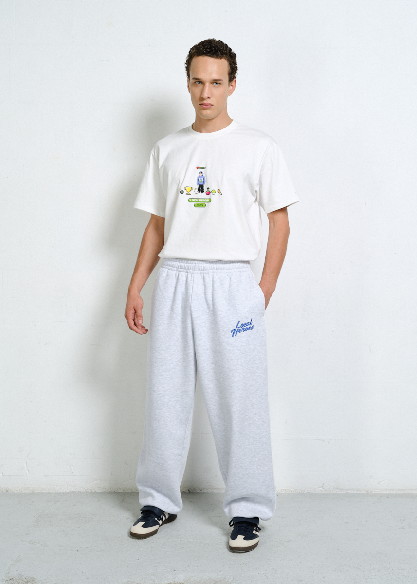 SZARE SPODNIE DRESOWE LH BASIC