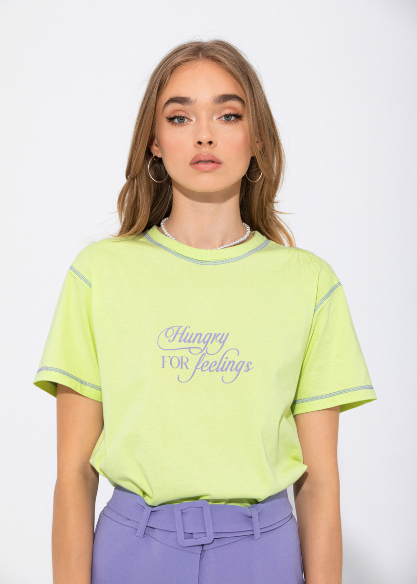 HUNGRY FOR FEELINGS T-SHIRT