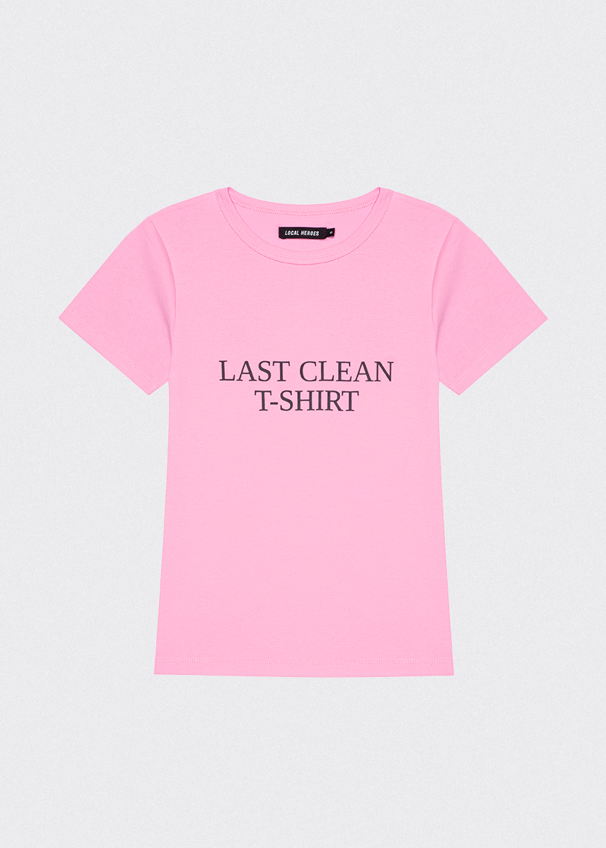 T-SHIRT LAST CLEAN 