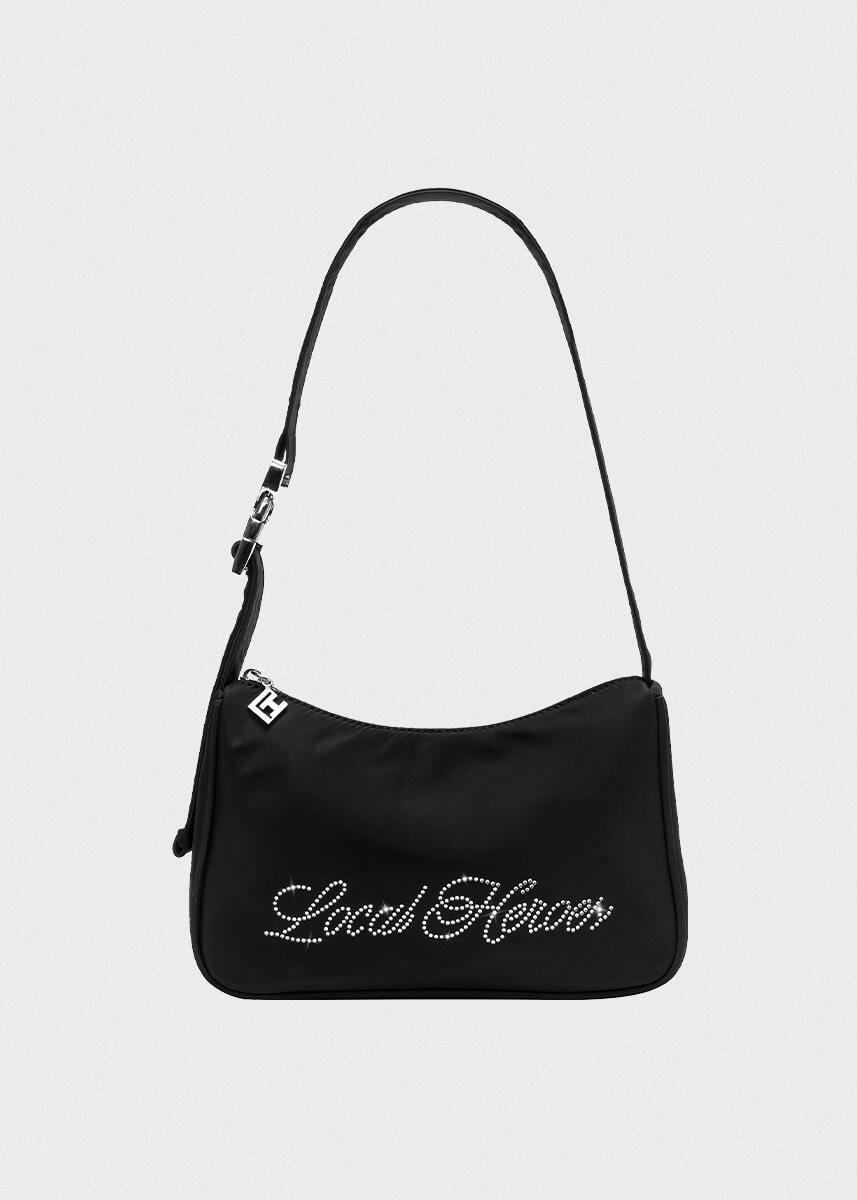 TOREBKA LH DIAMOND RHINESTONES BLACK
