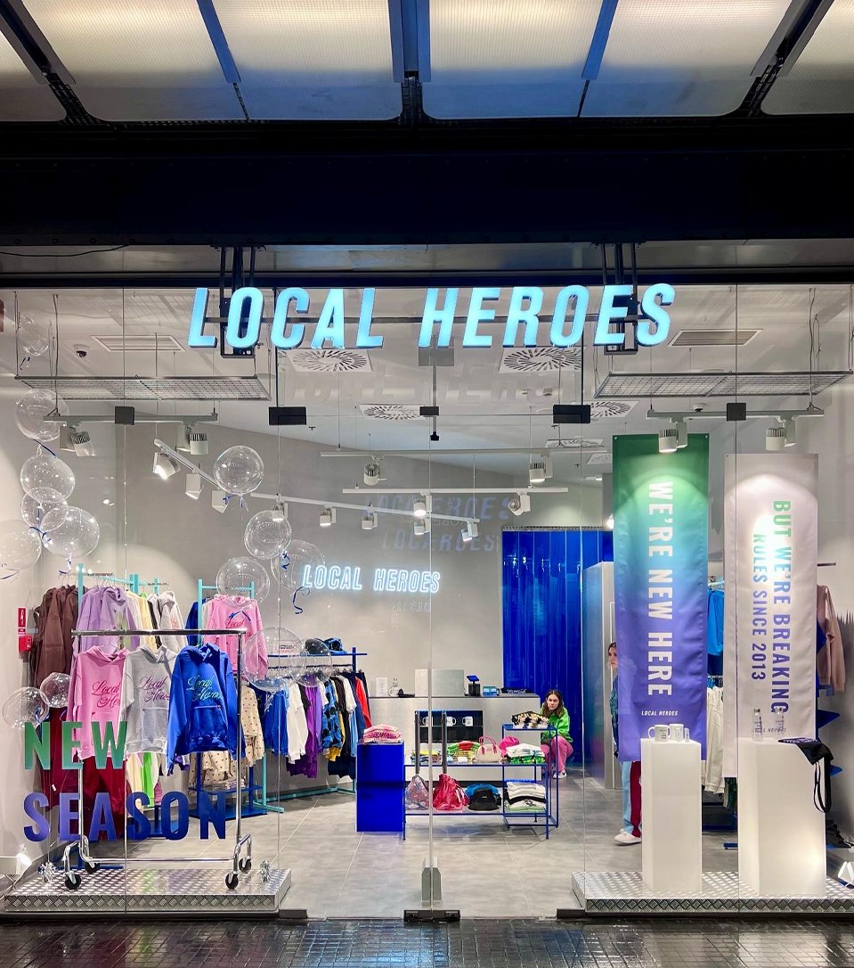 Local Heroes store